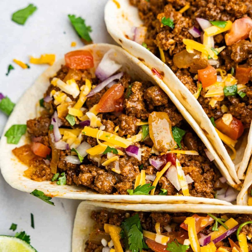 Ground Beef Tacos