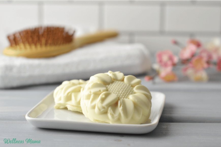 DIY Natural Conditioner Bar For Hair