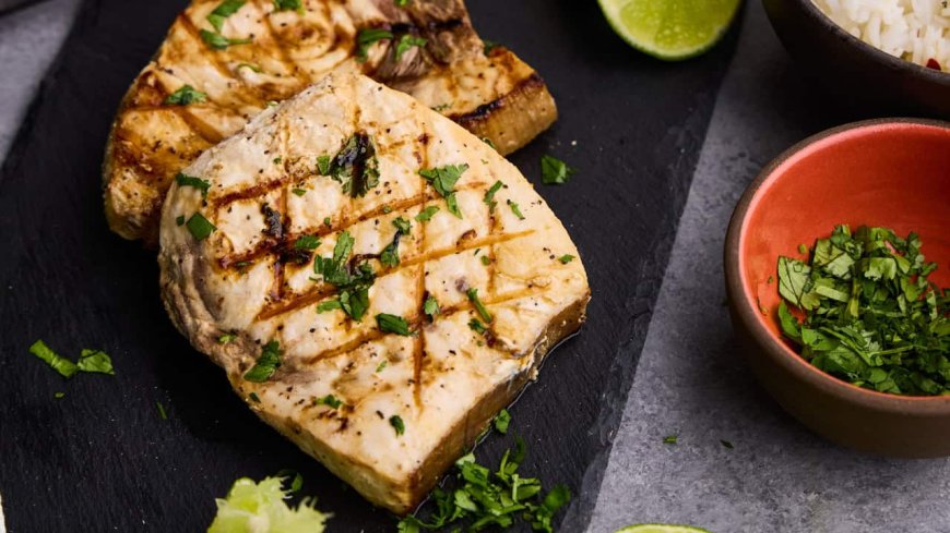 Cilantro-Lime Grilled Swordfish