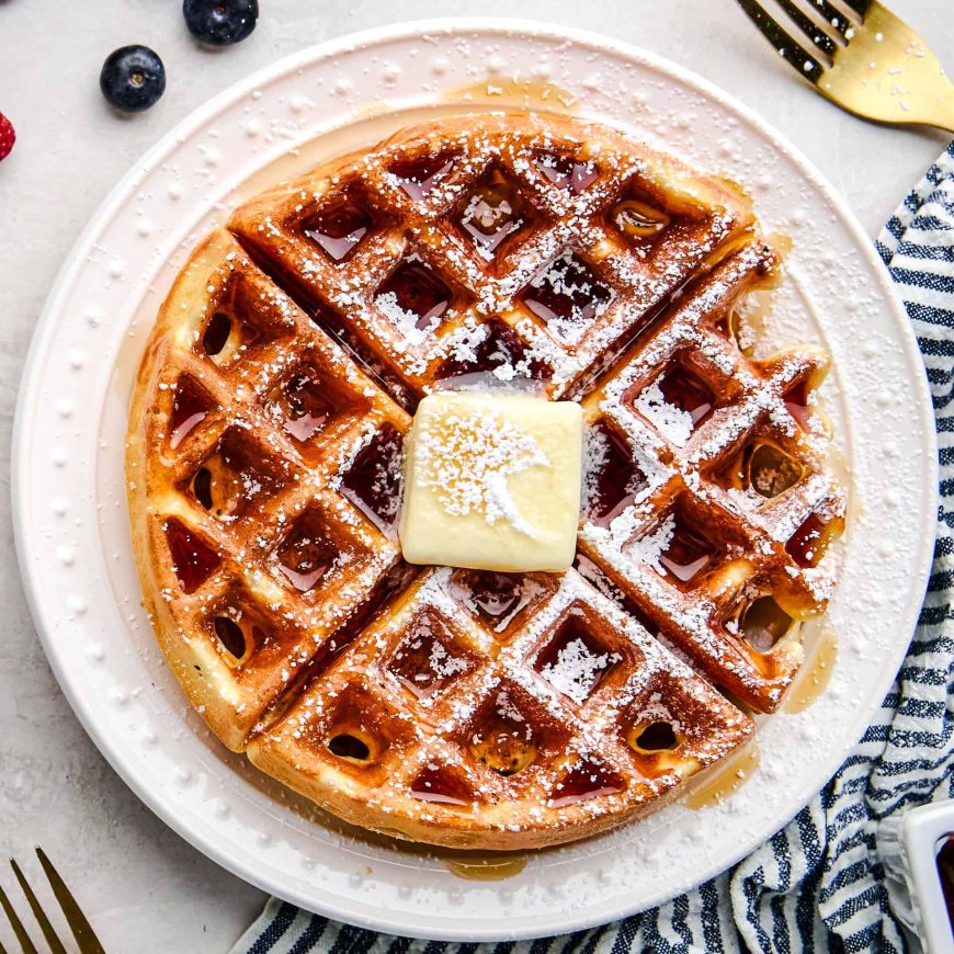 Greek Yogurt Waffles