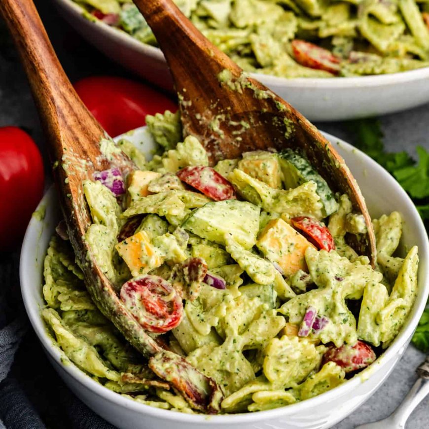 Cilantro Ranch Pasta Salad