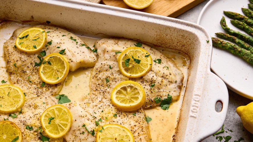 Easy Lemon Garlic Baked Tilapia
