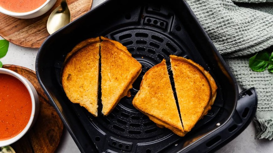 Air Fryer Grilled Cheese