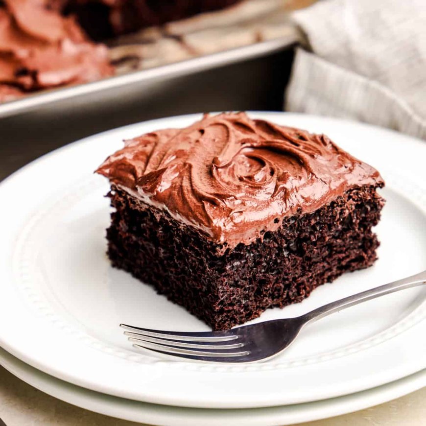 Easy Chocolate Cake (9×13 Pan)
